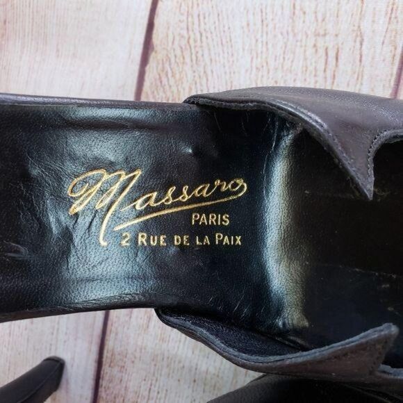 EXTREMELY RARE 1980's Maison Massaro x Chanel Heel - Picture 10 of 15